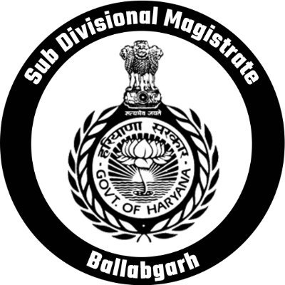 Official account of Sub Divisional Officer (Civil), Ballabgarh, Faridabad.