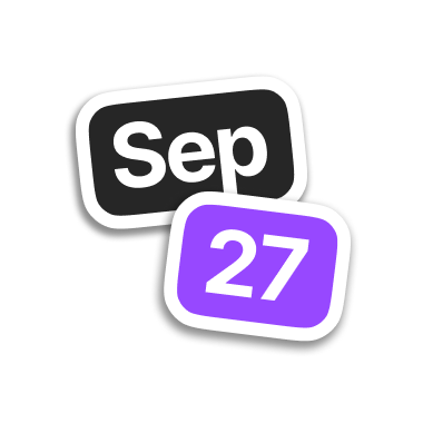 getdatestamp's profile picture. Track iterations and watch your work evolve with 🗓️ DateStamp, a thoughtfully-designed ⚙️ widget for FigJam & Figma.