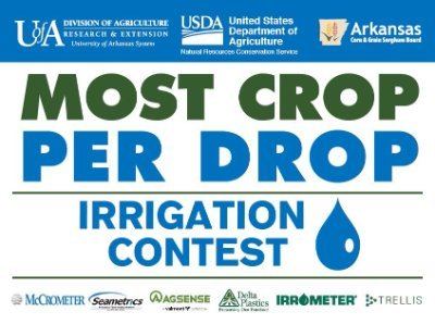 Contest originated in 2018 to highlight Arkansas farmers irrigation proficiency. The goal is to produce the highest crop yield per quantity of water.
