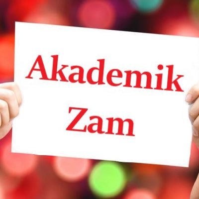 #Akademikzam için sen de bir tweet at! Bu hesaptaki RT ve Likeler onaylandığı anlamına gelmemektedir.