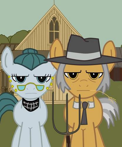 Name's Clyde. Rocks're all anypony needs. Strong 'n dependable. Ah hate apples.