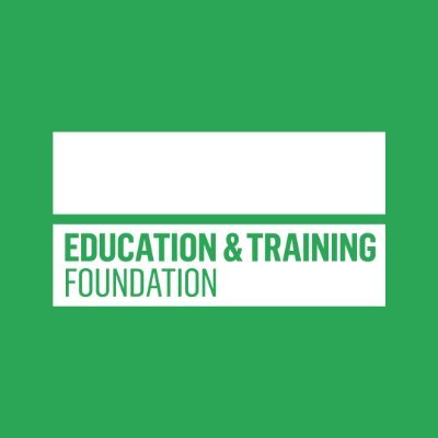 Expert body for professional development and standards in #FE and Training in England.

 Our page is monitored Mon-Fri, 9am-5pm.

#ETFSupportsFE #TheETFThinks