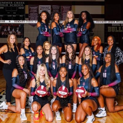 Summer Creek High School Volleyball Program in Humble, TX. 2022 District Champions & Area Champions.