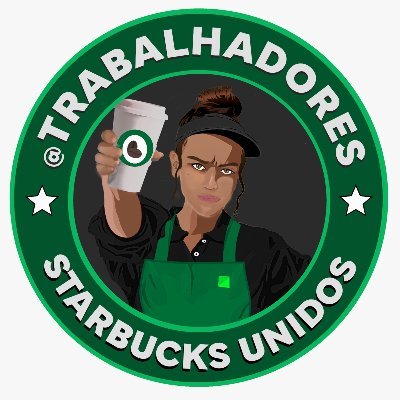 Campanha global pelo direitos dos trabalhadores do STARBUCKS no Brasil. #fightfor15 #FastFoodGlobal #StarbucksWorkersUnited @SBWorkersUnited