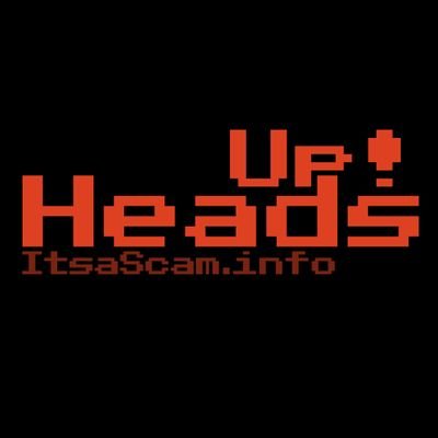 Calling out social media scams and misleading advertisements and more. 

(#SCAM #ScamAwareness #ReportIt #Fake #HeadsUpItsaScam #socialmediaads #ItsaScam)