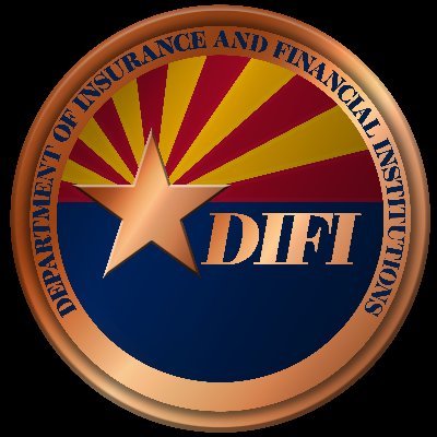 The official feed of the AZ Department of Insurance and Financial Institutions
Consumer Assistance: 602-364-2499 or 800-325-2548 insurance.consumers@difi.az.gov