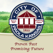 CityofPaolaKS's profile picture. Official Twitter page for the City of Paola, Kansas.