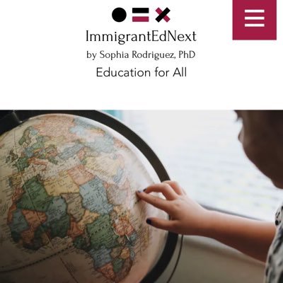 Cutting edge ed research to inform teaching/advocacy & ⬆️ access, equity & belonging for immigrant youth & families. Founded by @SoRoPhD #ImmigrantEdNext ©️2021