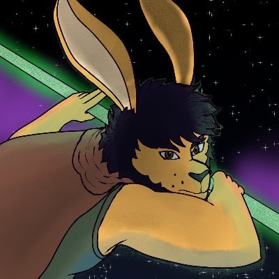 FurryArtist - Wabbit (Rabbit/wolf hibrid) - LVL 22 - Bisexual - SFW/NSFW artist - Argentinian - blacksmith and cleric/support role.
DM me if u want nwn