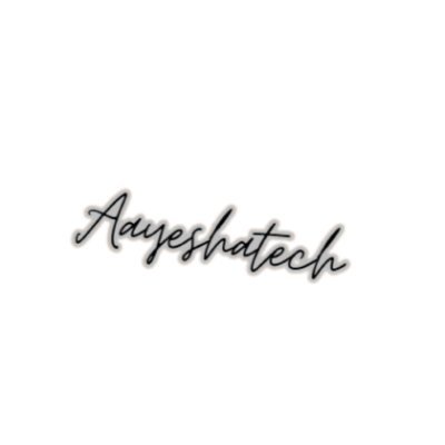 aayeshatech2 Profile Picture