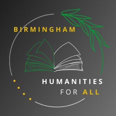 Birmingham Humanities for All aims to bring events that explore all aspects of the humanities to the communities of Birmingham. Run by @rossconway12