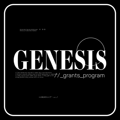 A grants program for @QuaiNetwork ran by @Dominant_Strat.
Apply for a grant today at https://t.co/UxAh5sZBfg.