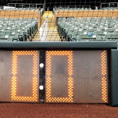 Tweeting pitch clock violations in MLB since 2023, created by @whatadewitt