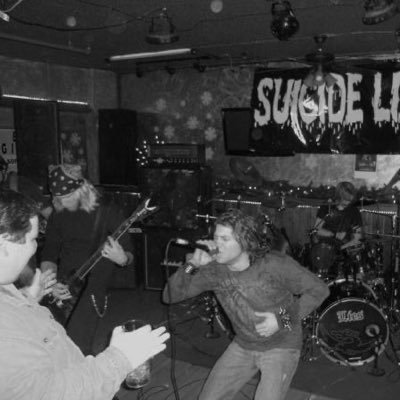 Suicide Lies-was my band, got the name after my Grandmother shot herself, when I was 13. We were together for a year, got signed, management. St Clair Artist.