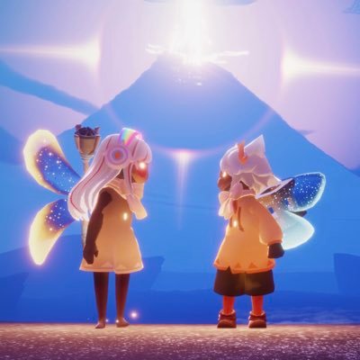 skynayuta's profile picture. 『Sky 星を紡ぐ子どもたち』専用Twitter ゲームキャラは 「ナユタ」とサブの「ユーギ」