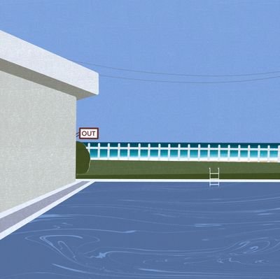 I make minimal serene art.
