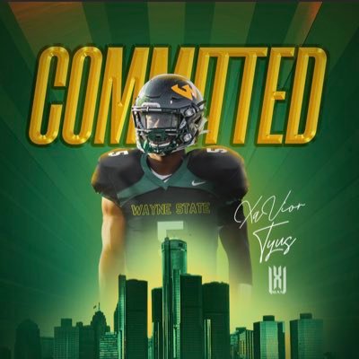 Wayne State RB. Email: XaVior.tyus@gmail.com