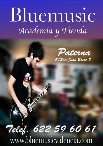 Bluemusicval's profile picture. Academia de música y tienda de instrumentos musicales situada en Paterna (Valencia), interesados en todo tipo de música y especialmente en ayudar a los músicos.