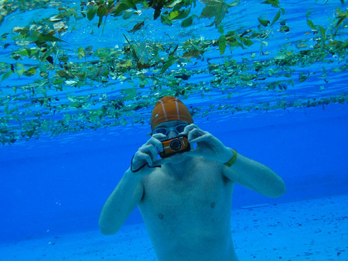 Swim pictures from Tooting Bec Lido in London, UK.