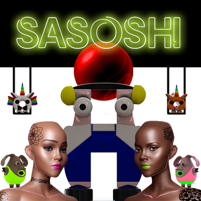 Sasoshi is the fusion of 3 artists dedicated to 2D & 3D animation.
Hache IL Costruttore 100/100
Donut League 405/700
Holiday Pig 3747/5000
CD. Girls 3365/5000