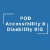 POD Accessibility & Disability SIG (@a11ydissig) Twitter profile photo POD Accessibility & Disability SIG (@a11ydissig) Twitter profile photo