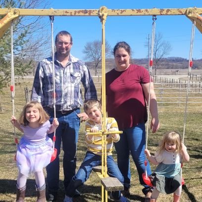 Red Angus herd,
Custom hay, and small square baling.
Loving wife @carolyncober and 3 kids.
CAT tech and farmer.

 -In Christ alone, My hope is found!