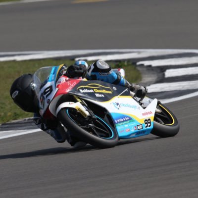 Moto3 rider at Honda British Talent Cup 2022