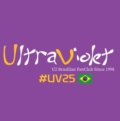 Ultraviolet U2 Fan Club Brazil // Since 1998 //
Ultraviolet Fã Clube do U2 no Brasil // Desde 1998