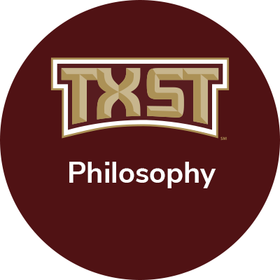 Providing you the latest events, news, and dialogues in philosophy at Texas State. ☆