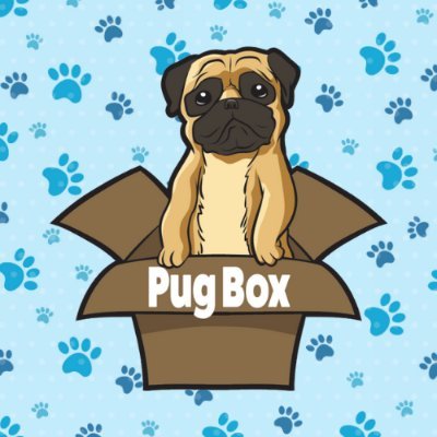 Pamper your pug with a monthly box of treats, toys, and pug stuff from Pug Box! Sign up now and enjoy more great moments with your furry friend!