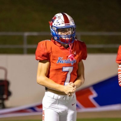 Midlothian Heritage HS || 6’0 165 || 2024 WR/DB || 3.98 GPA || @TeamGrind 7on7 || State TJ Qualifier PR 45’8||