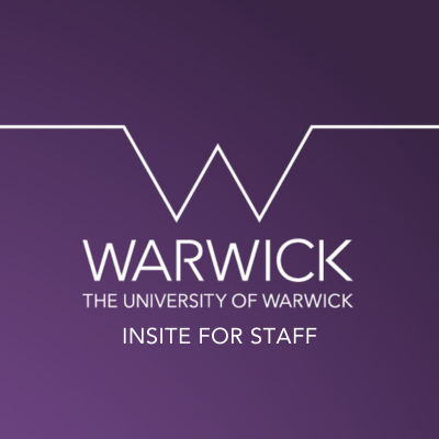 Our Internal Comms team tweeting news and updates for staff working at the University of Warwick @uniofwarwick