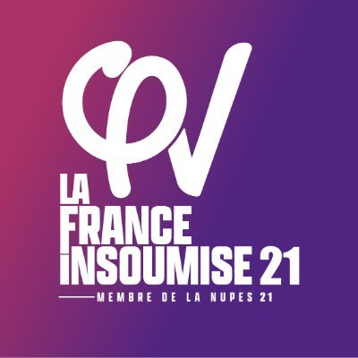 Compte officiel de la France Insoumise de Côte d'or.
#UnionPopulaire
#FollowBackUnionPopulaire

contact@lafranceinsoumise21.fr