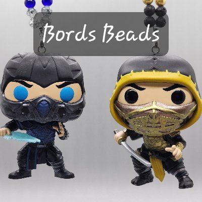 Welcome to Bords Beads! We specialize in one of a kind custom car charm ornament dangle accessories with vinyl figurines. Thanks so much for your business 😊