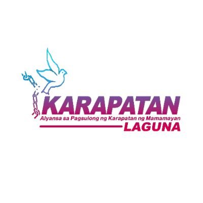 Tagapagtanggol at tagapagsulong ng karapatan ng mamamayan sa probinsya ng Laguna.