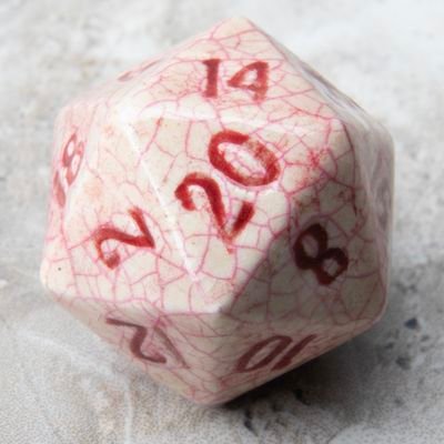 🎲 🏺 | Glazed Ceramic Dice | Cleromancy | #TTRPG Family Heirlooms | Astragalomancy | Sometimes Street Art