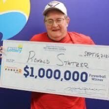rstatzer67890's profile picture. A Retired Elizabeth City Coast Guardsman wins $1 million Powerball Jackpot giving back to the society by paying credit cards #philantropist #helpneedy #charity