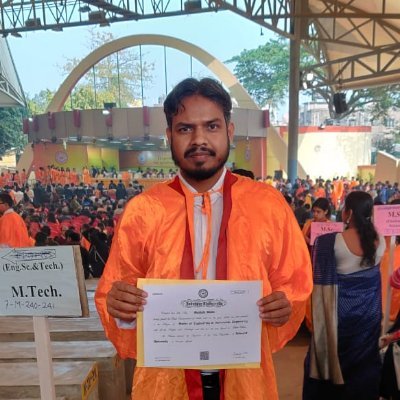 Forever Student ||
Completed B.E(JU)&M.E(JU)||
Persuing https://t.co/i7yDPJZXNM (QROR) at ISI_Kolkata ||
An unapologetic Minority||