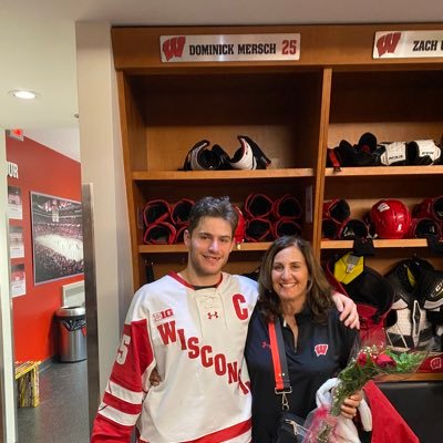 Wisconsin hockey alum - Professional hockey player