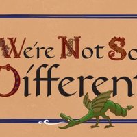 We're Not So Different podcast(@wnsdpod) 's Twitter Profile Photo