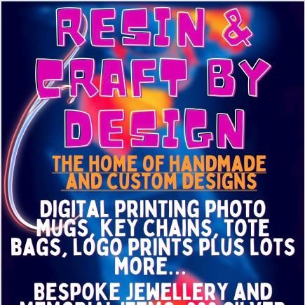 hand craft resin and bespoke jewellery. I can do memorial pieces for pets also love ones. resin and Craft by design Facebook page ❤️... lots of new makes..🤗❤