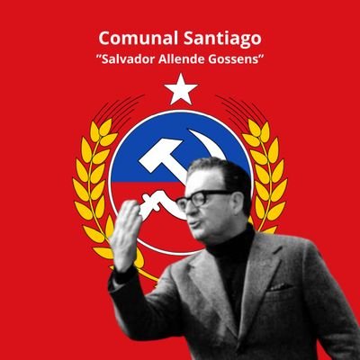 Twitter oficial del Comunal Santiago Salvador Allende del @PCdeChile