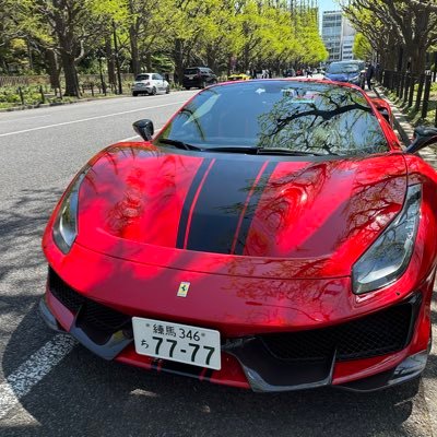Ferrari街乗り楽しんでます。 現在所有488Pistaspider F8spider 458spider 458SpecialeA F12tdf 812Com新宿.渋谷.原宿.外苑.表参道辺りを良く走ってます。