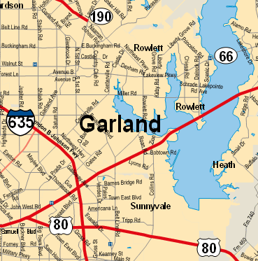 Tweeting news about, or mentioning, Garland, Texas as a public service.