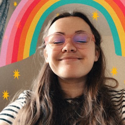 I bet everybody here is fake happy too 🌈 she/her