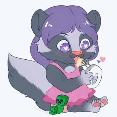 Mofi | She/Her ♀️ | 🇭🇺 | Babyfur 🍼 | Skunk 🦨 | Age: +18 | SFW Artist 🖍️ | Open DMs 💌 | Commission & Trade OPEN | Banner by @Un_Osezno