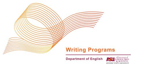 ASU_Writing's profile picture. Raising issues, asking questions, and sharing insights about writing, rhetoric, and composition. Join us!