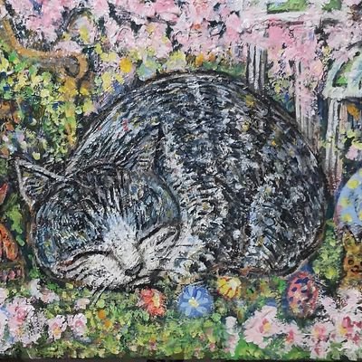 自然や動物などをテーマに絵画制作発表しています。(現代童画会 会員/公立学校 美術科教諭/各種展覧会  受賞 入選歴等あり) 趣味:食事(グルメ/旨肴等)と音楽鑑賞(新旧洋邦楽/HR/HM/ROCK等) 映画観賞等・好きな言葉:敬天愛人/ROCK魂 #相互フォロー