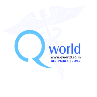 Qworld_medical's profile picture. Best online preparation resources for medical exams like NEET PG, NEXT, USMLE, PLAB, FRCP, BCBR