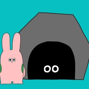 doukutsu_tanken's profile picture. 好奇心旺盛な「ぼうけんうさぎ」が不思議な「どうくつ」と繰り広げるイラスト×テクノロジー プロジェクト「どうくつたんけん」。
An illustration x technology project in which "Boken Usagi" is a mysterious "doukutsu".